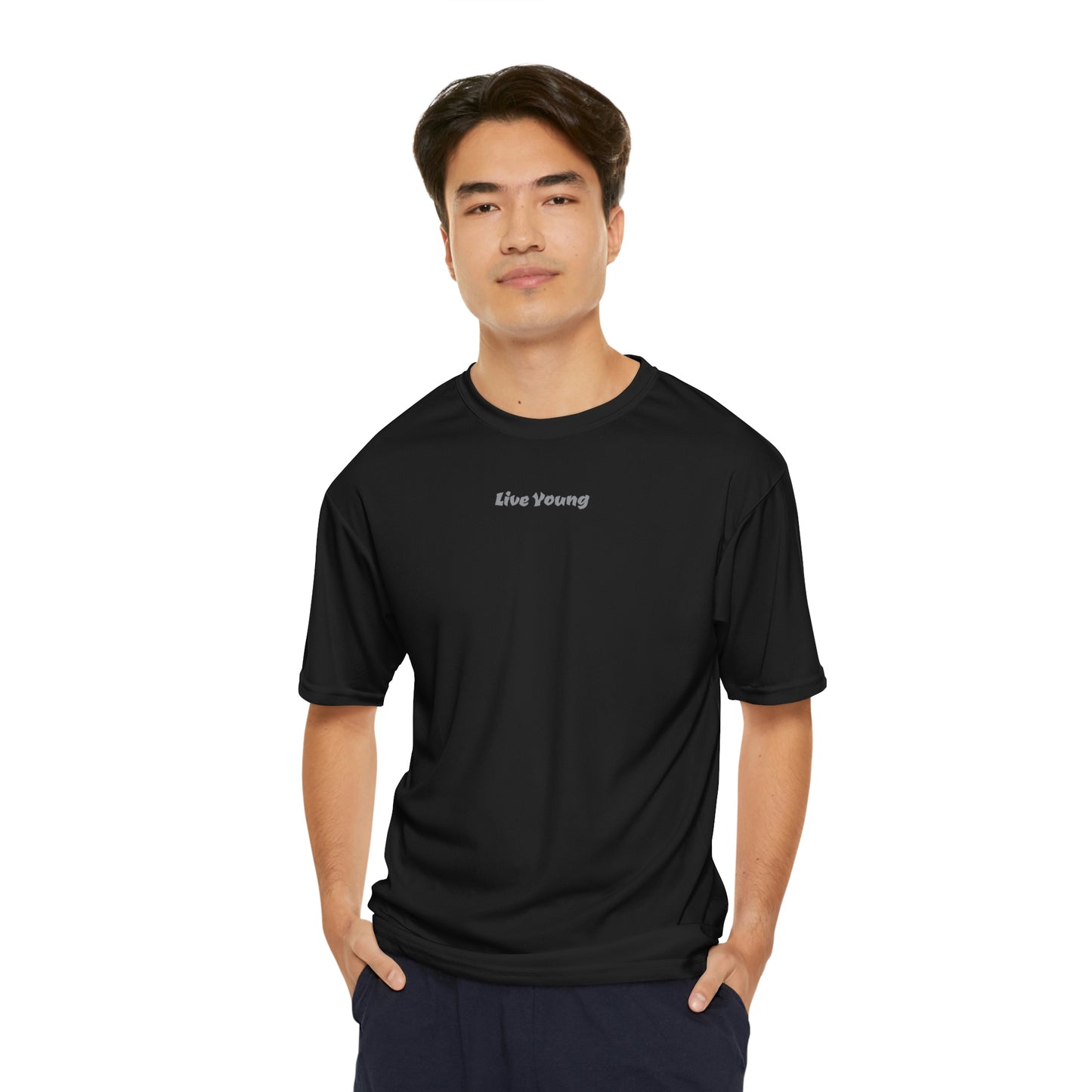 LIVE YOUNG Men's Performance T-Shirt