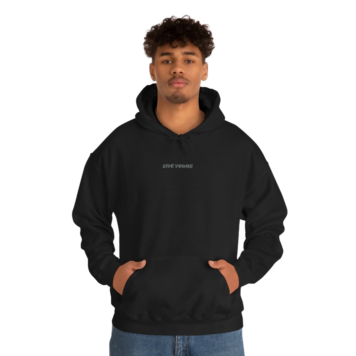 LIVE YOUNG Hooded Sweatshirt