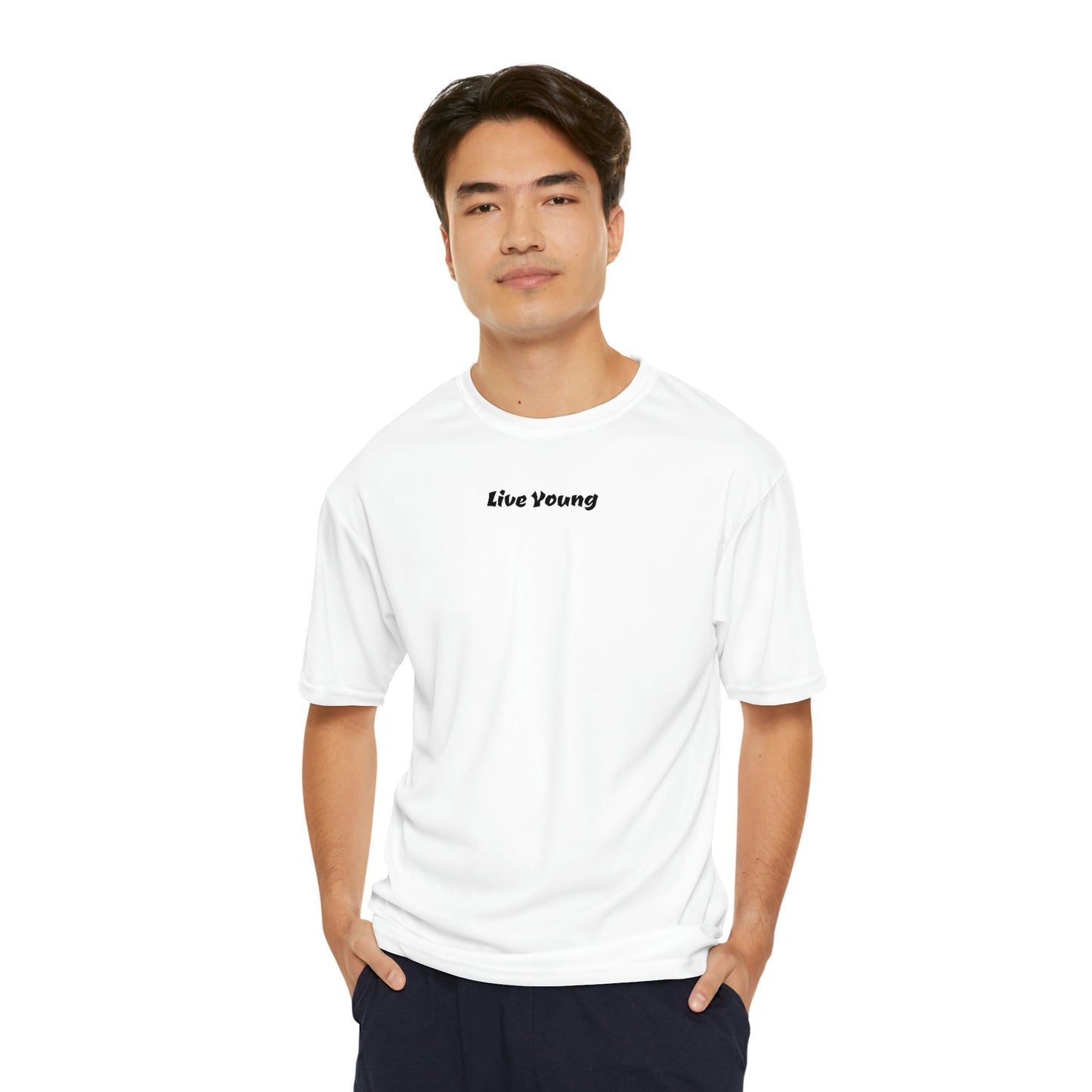 LIVE YOUNG Men's Performance T-Shirt